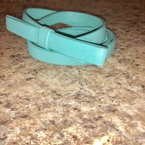 Baby blue (Tiffany Co color) waist belt